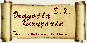 Dragojla Kuruzović vizit kartica